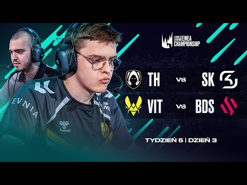 🔴SK Gaming vs Team Heretics🔴Vitality vs Team BDS🔴BO3 FEARLESS🔴LEC SPRING W5D3🔴