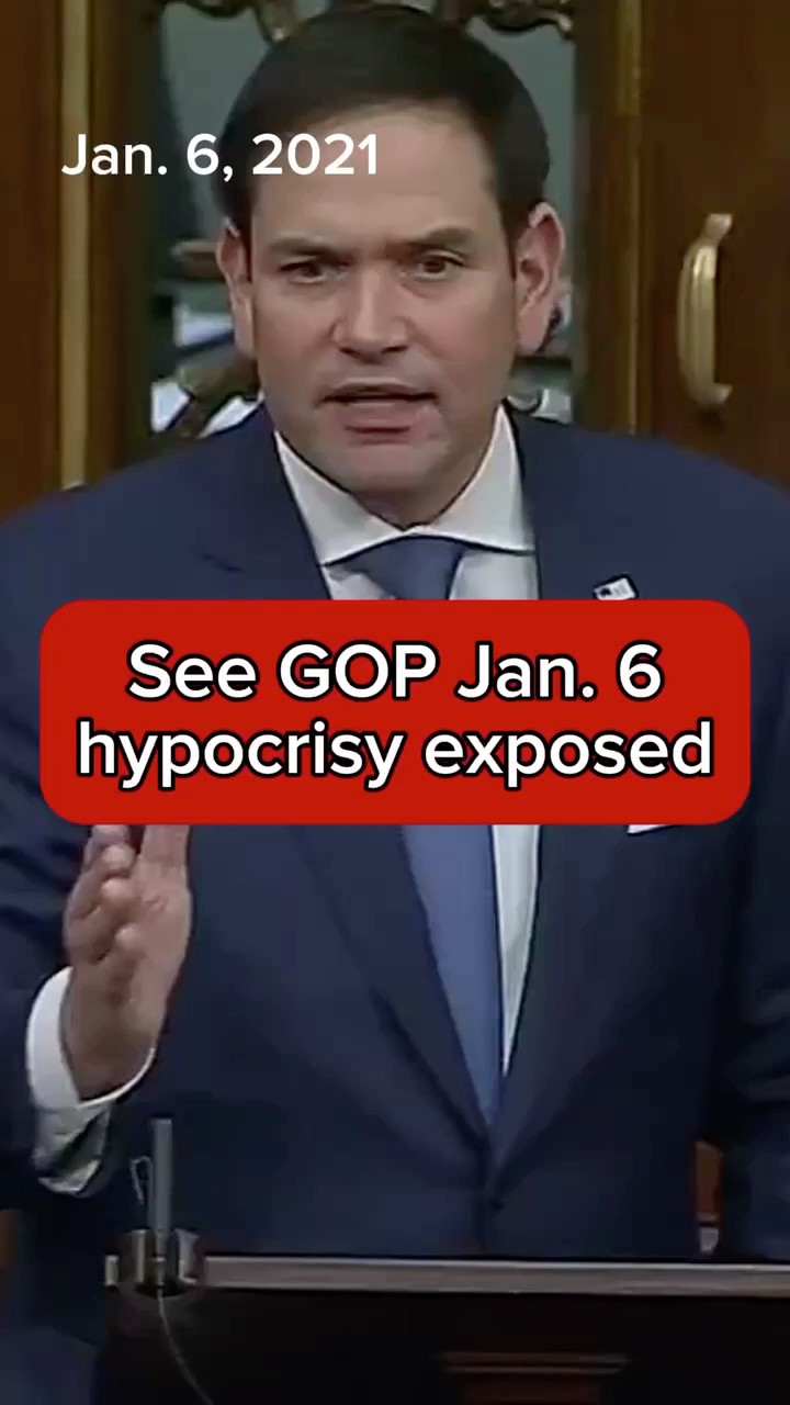 See GOP Jan. 6 hypocrisy exposed