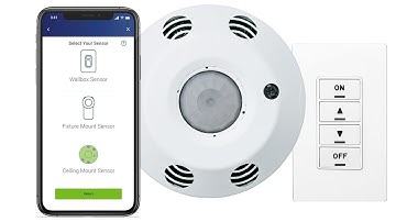 How to Install Leviton Smart Ceiling Mount Sensors