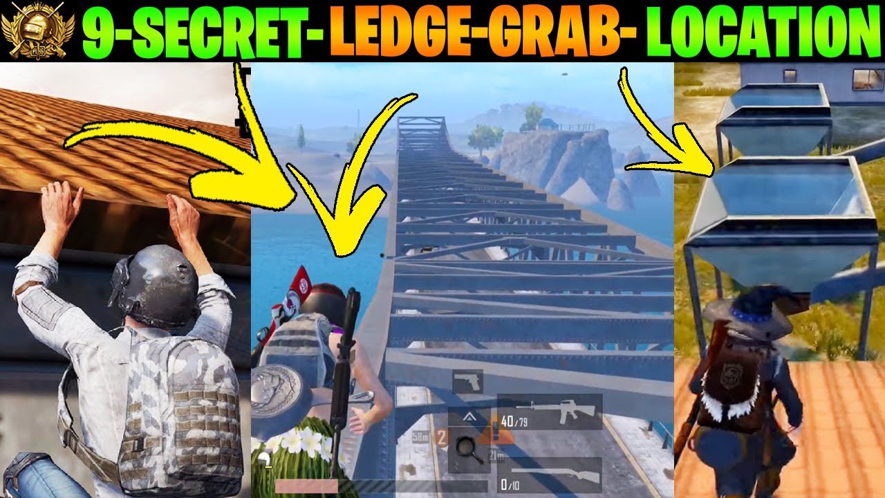 Look How CONQUEROR Players Uses LEDGE GRAB FEATURE EVERY PLAYER SHOULD KNOW THIS in PUBG MOBILE
