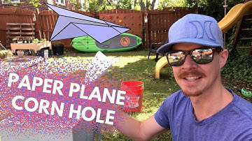 RSES Virtual Field Day Event - Paper Airplane Corn Hole