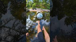 Why did the Footballer cross the pond? ⚽️