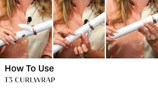 How to Use the T3 CurlWrap Automatic Rotating Curling Iron