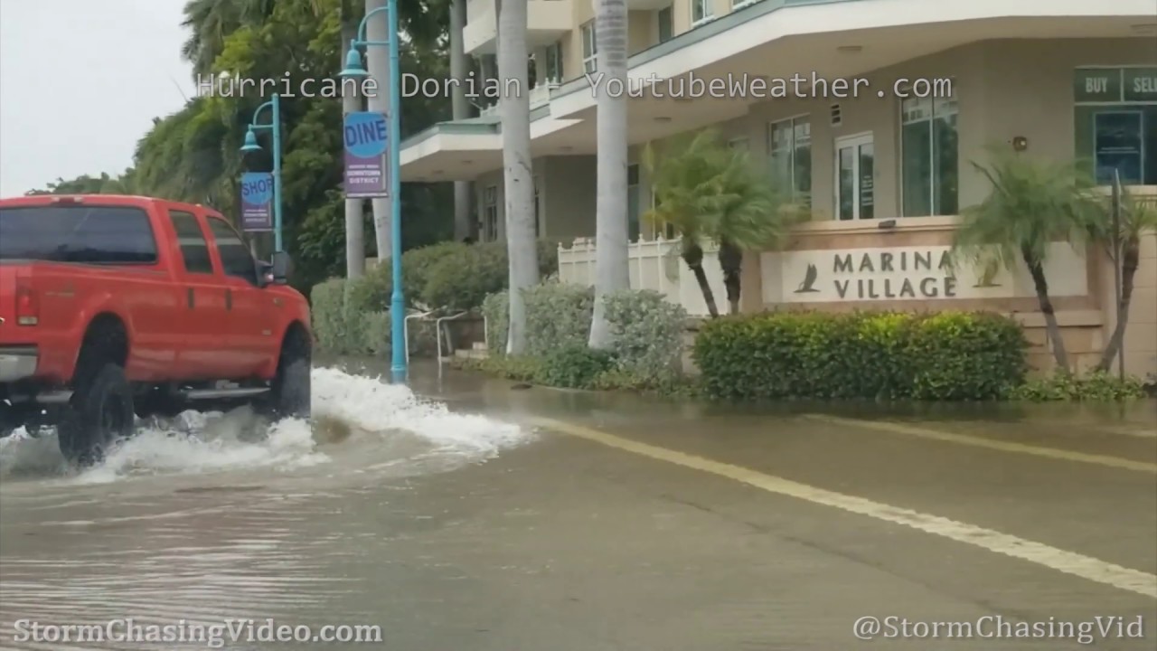 Hurricane Dorian Fringe Effects, Palm Beach, FL - 9/3/2019