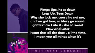 Jeremih - F*ck You All The Time [Lyrics]