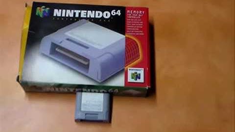 N64 Controller Pak Review