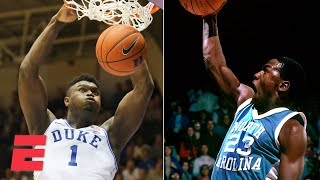 Zion, Michael Jordan, Vince Carter headline best college dunkers | College Basketball Highlights