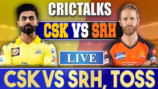 Live: CSK Vs SRH, Match 17, Mumbai | CRICTALKS | TOSS & PRE-MATCH | IPL LIVE 2022