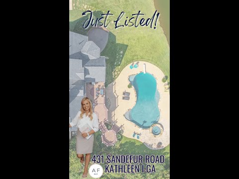 431 Sandefur Road, Kathleen, GA home video tour