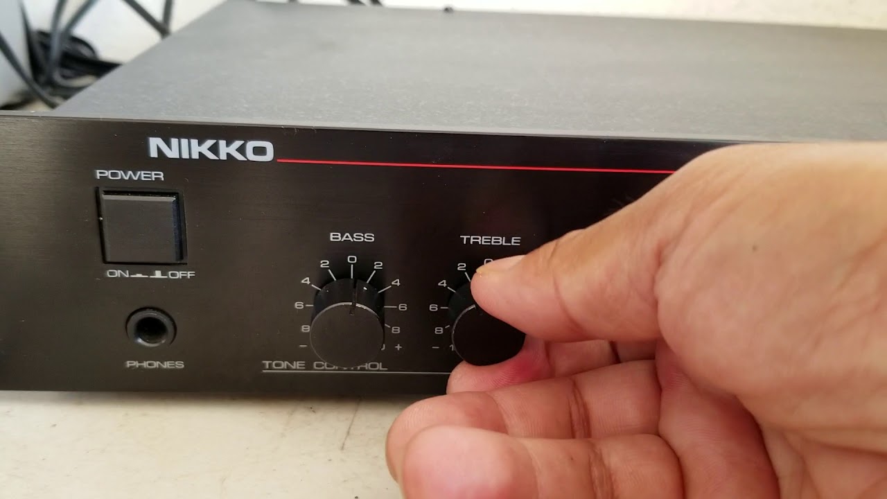 Nikko Beta 30 PreAmplifier YouTube