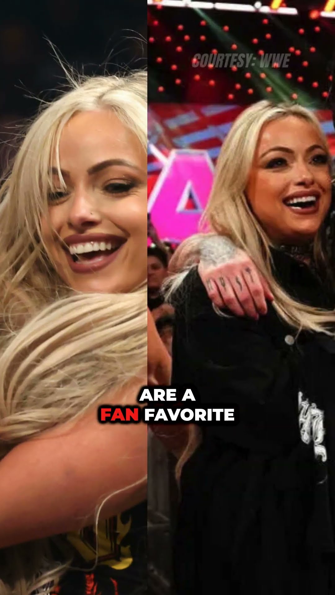 Liv Morgan and Dominik Mysterio aren't dating—just on-screen chemistry! #LivMorgan #shorts