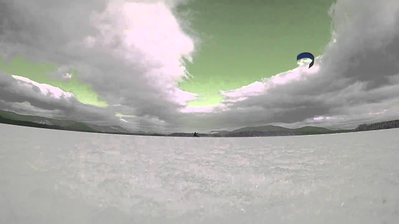 Snow Kiting Lessons in New Hampshire www.hardwaterkiter.com  "Snowkiting Squam Lake NH."