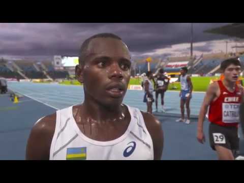 African Athlete From Rwanda Competing In Poland