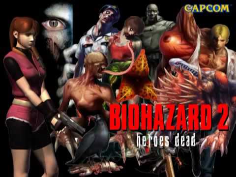 PS1 バイオハザード2 クレア 死亡集