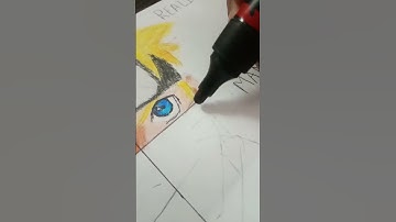 One drawing, But 4 different styles✨Naruto✨Part 3 #shorts