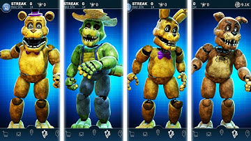 SOTM SpringLocks Animatronics FNAF AR Workshop Animations