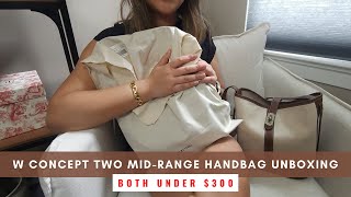 W Concept Mid-Range Indie Handbag Unboxing Under $300 | Summer Bags | Ft. Vunque & Elbategev