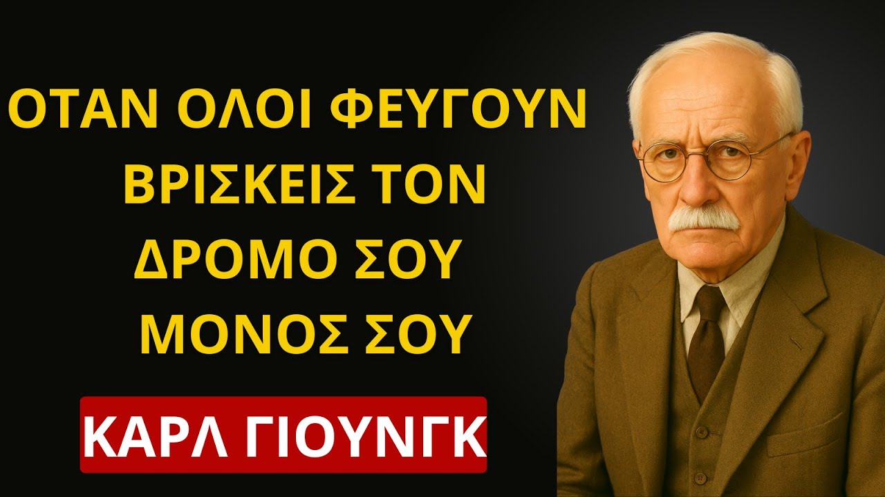 ΠΩΣ ΝΑ ΒΡΕΙΣ ΤΟΝ ΔΡΟΜΟ ΣΟΥ ΑΚΟΜΑ ΚΙ ΟΤΑΝ ΟΛΟΙ ΣΕ ΕΧΟΥΝ ΕΓΚΑΤΑΛΕΙΨΕΙ — ΚΑΡΛ ΓΙΟΥΝΓΚ