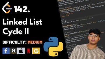Linked List Cycle II | Leet code 142 | Theory explained + Python code