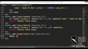Lập trình Laravel tại KhoaPham Vn   Bài 27 112 Eloquent ORM