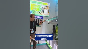 Energy independence, one pump at a time#SolarInnovation #WaterManagement #CantonFair"