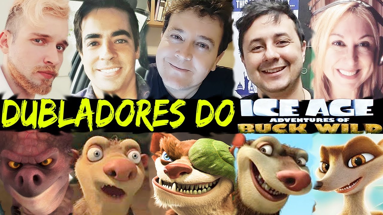 Qual o dublador de cada personagem? -Normal