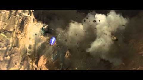 Obi-Wan and Boga Falling Into Water - Bad Physics