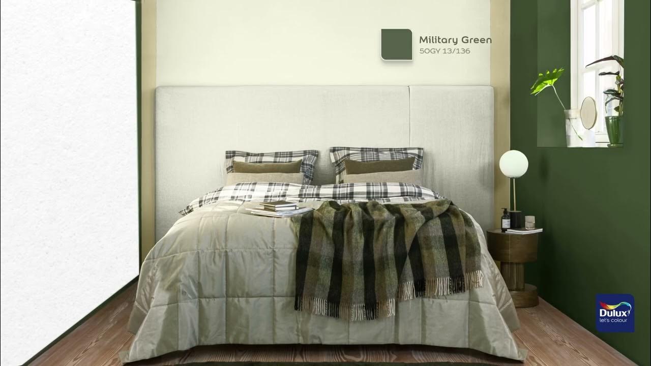 Colours of Dulux Military Green YouTube