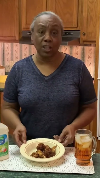 Naked Chicken Wings # Joyce Cookie Lady Hawkins # Cookie Lady # Real Folk Cooking