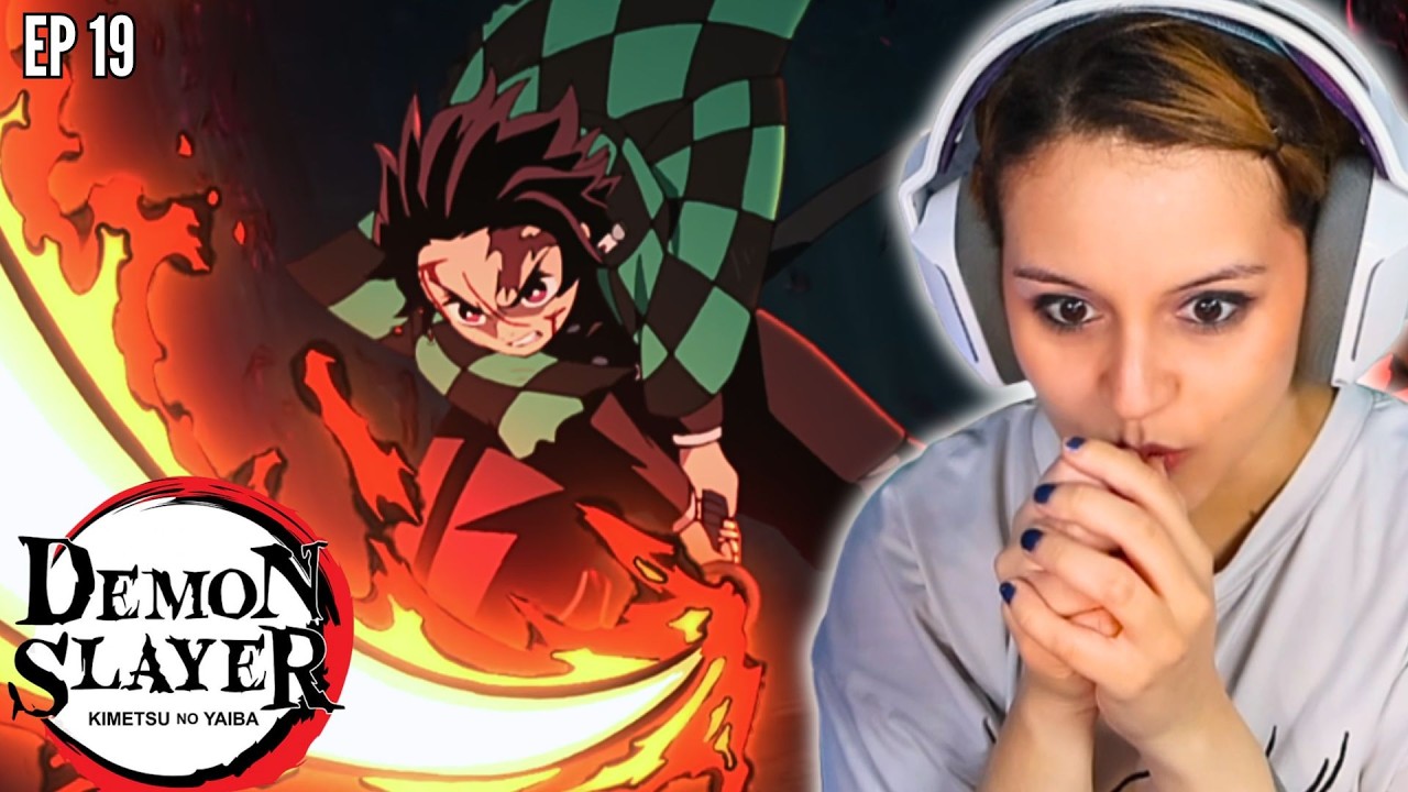 El dios del fuego 🔥 REACCION  Kimetsu no Yaiba DEMON SLAYER en Japones 💮ﾒ 1x19