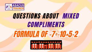 Mixed Complements Formula in Abacus | Learn Fast Subtraction Trick for Kids