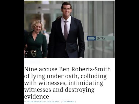 Ben Roberts-Smith accused of lying under oath, colluding with witnesses & intimidating witnesses etc