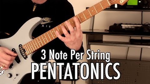 Three Note Per String Pentatonic Workout