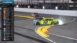 CHASE ELLIOT WRECKS RYAN BLANEY ON CRAZY LAST LAP!!!!( 2021 Busch Clash)