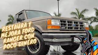 RESTAURA Y MEJORA FORD RANGER CON POCO DINERO