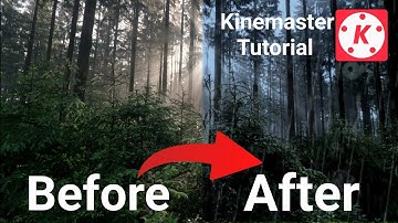 REALISTIC rain effect in Kinemaster Tutorial