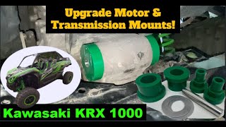 Kawasaki KRX 1000 KRX4 Motor & Transmission Mount Upgrade! Class1Motorsports