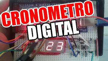 CRONOMETRO DIGITAL / Arduino mega