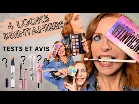 MAQUILLAGE AUX COULEURS DU PRINTEMPS :💥 4 LOOK POP FACILES & RAPIDES + TESTS & AVIS NOUVEAUTÉS 🎨