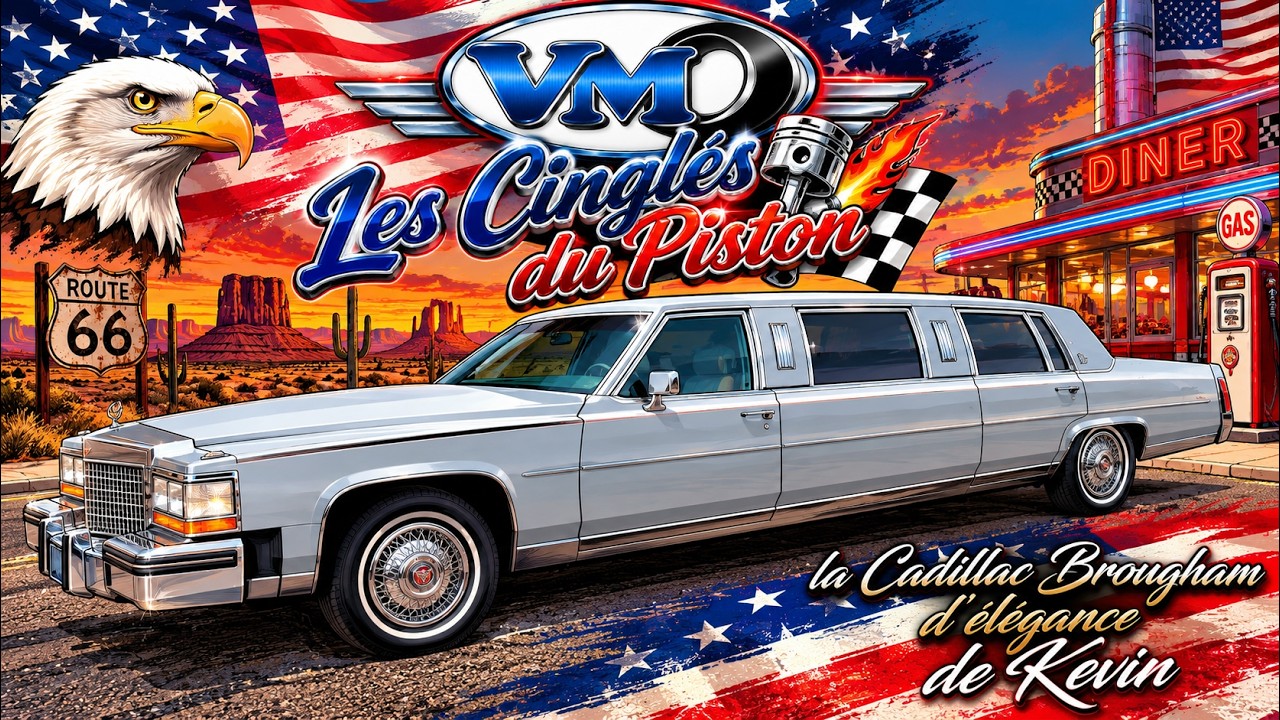 Les cinglés du Piston - Cadillac Brougham d'Elégance de Kevin
