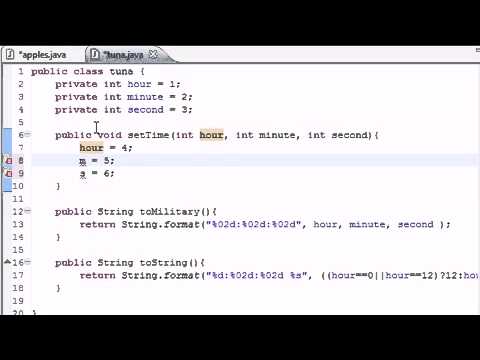 Java Programming Tutorial   38   Public, Private and this   YouTube