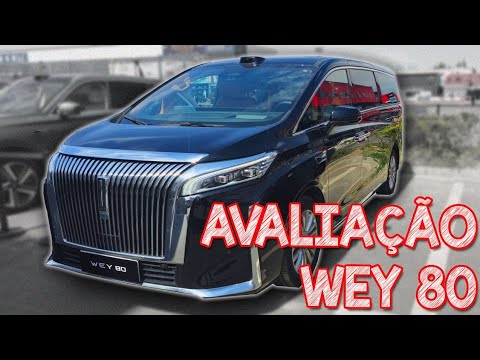 Avaliação GWM Wey 80 A Minivan Mais LUXUOSA do mundo para MAROMBAS!