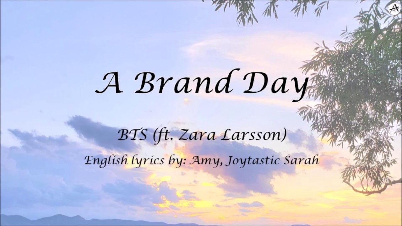 A Brand New Day English KARAOKE BTS (ft. Zara Larsson) YouTube