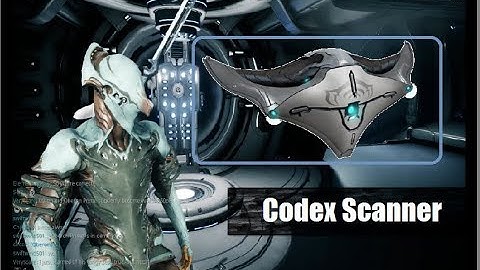 Warframe | How To Use Codex Scanner