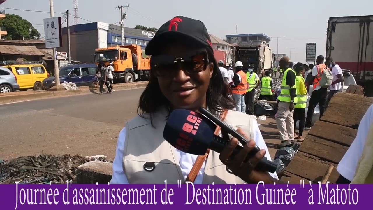 Matoto: Journée d'assainissement de la structure Destination Guinée de Black M
