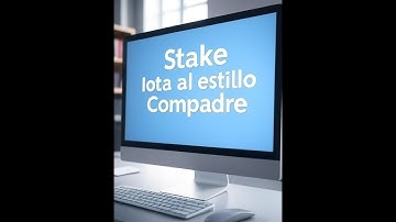 IOTA STAKING TUTORIAL IN SPANISH 🤑🤑🤑🤑👉📱