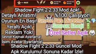 Shadow Fight 2 Oyunun En Başı Güncel 2.33 Mod Apk Kurulumu! %100 Çalışıyor!