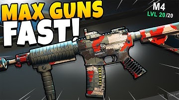 The MOST BROKEN WEAPON XP METHOD in COD MW2! (FASTEST WAY TO LEVEL UP GUNS) Modern Warfare 2