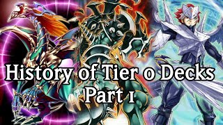 History of Tier 0 Decks  Part 1 | Yugioh TCG