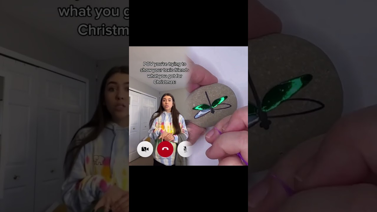 POV you’re trying to show your toxic friends what you got for Christmas